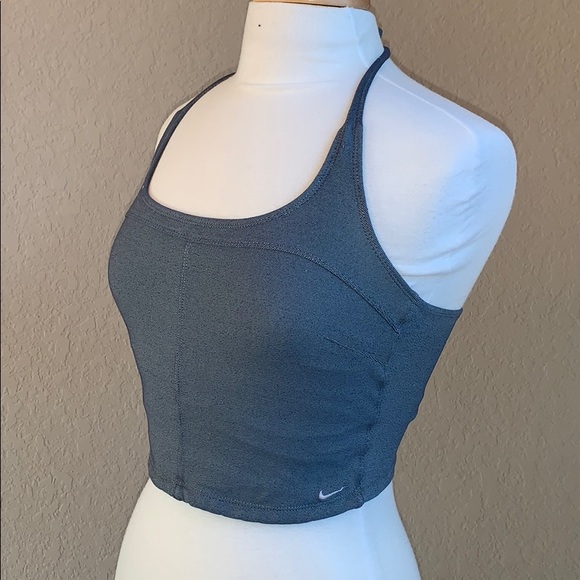 nike halter neck top